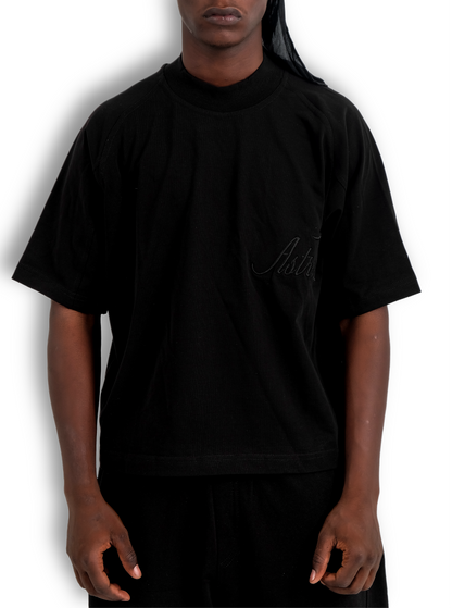 ASTRO SINGATURE BLCK TEE