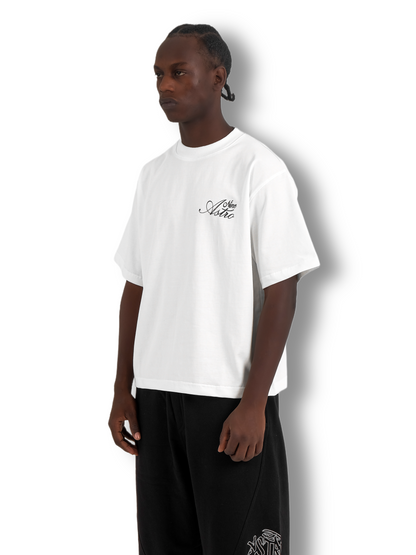 ASTRO SIGNATURE WHITE TEE