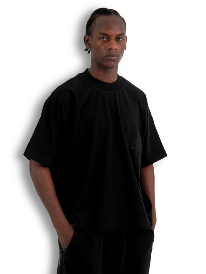 ASTRO SINGATURE BLCK TEE