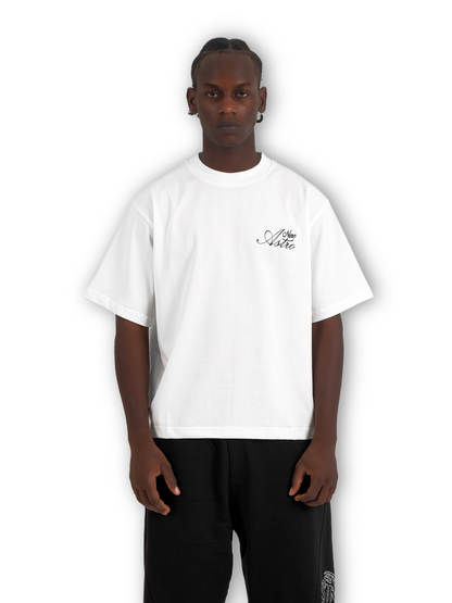 ASTRO SIGNATURE WHITE TEE