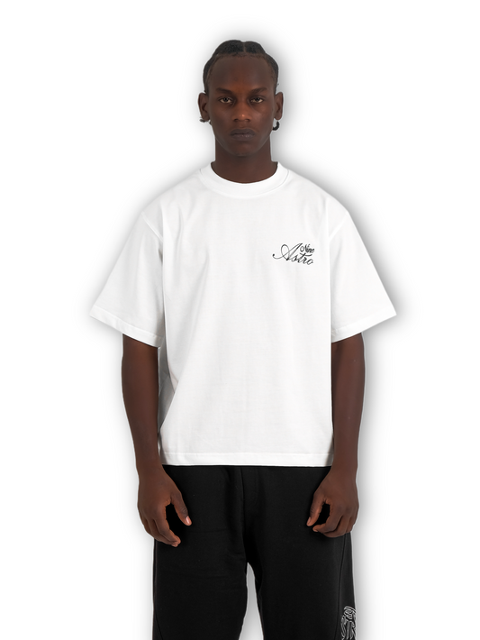 ASTRO SIGNATURE WHITE TEE